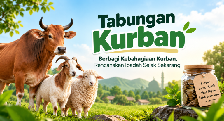 Berbagi Kebahagiaan Kurban, Rencanakan Ibadah Sejak Sekarang