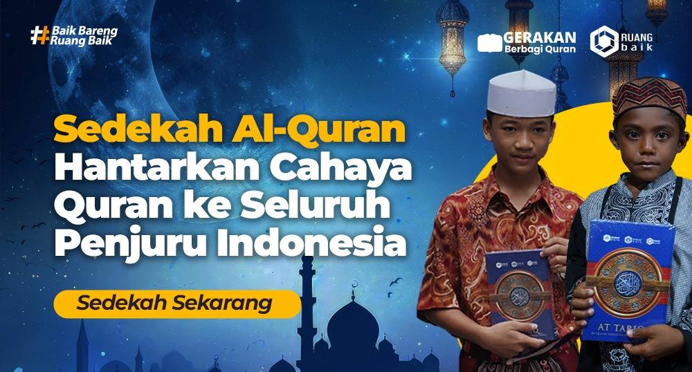 Berbagi Al-Quran Untuk Anak Santri Pelosok Negeri