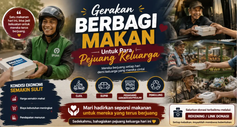 Berbagi Makan Untuk Para Pejuang Keluarga